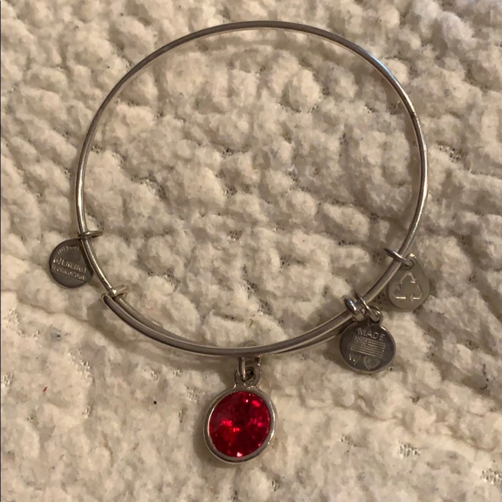 Alex and Ani stone bracelet